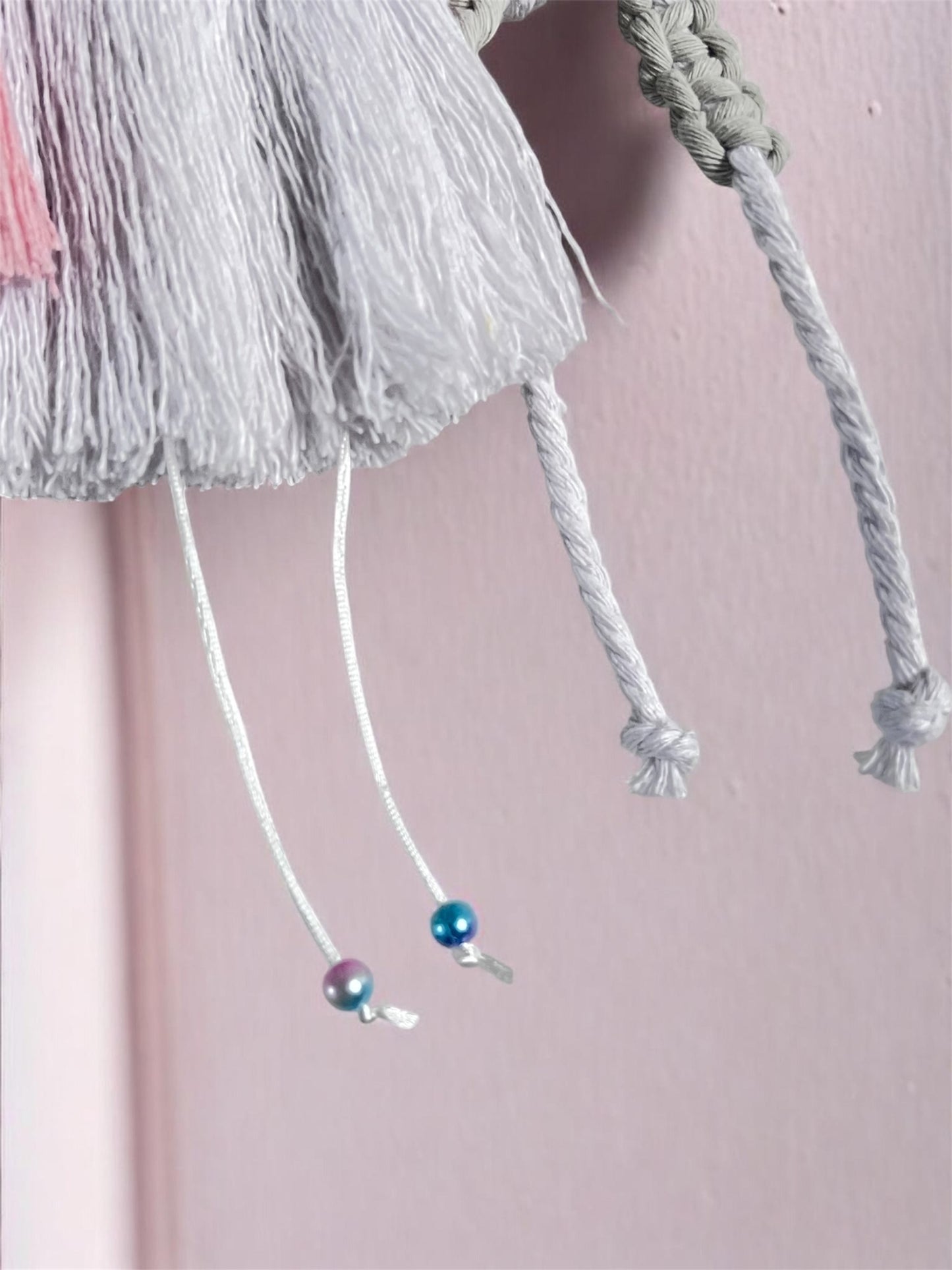 Macramé Couple on a Swing Wall Hanging | Handmade Boho Home Decor